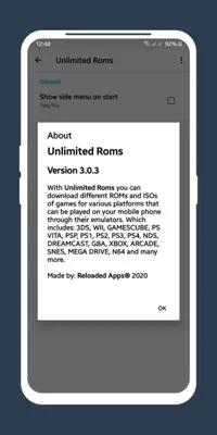 Unlimited Roms android App screenshot 2