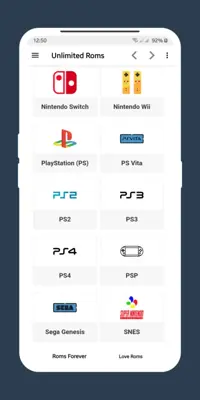 Unlimited Roms android App screenshot 5